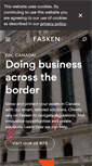 Mobile Screenshot of fasken.com